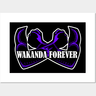 Wakanda Forever - The Panther King Posters and Art